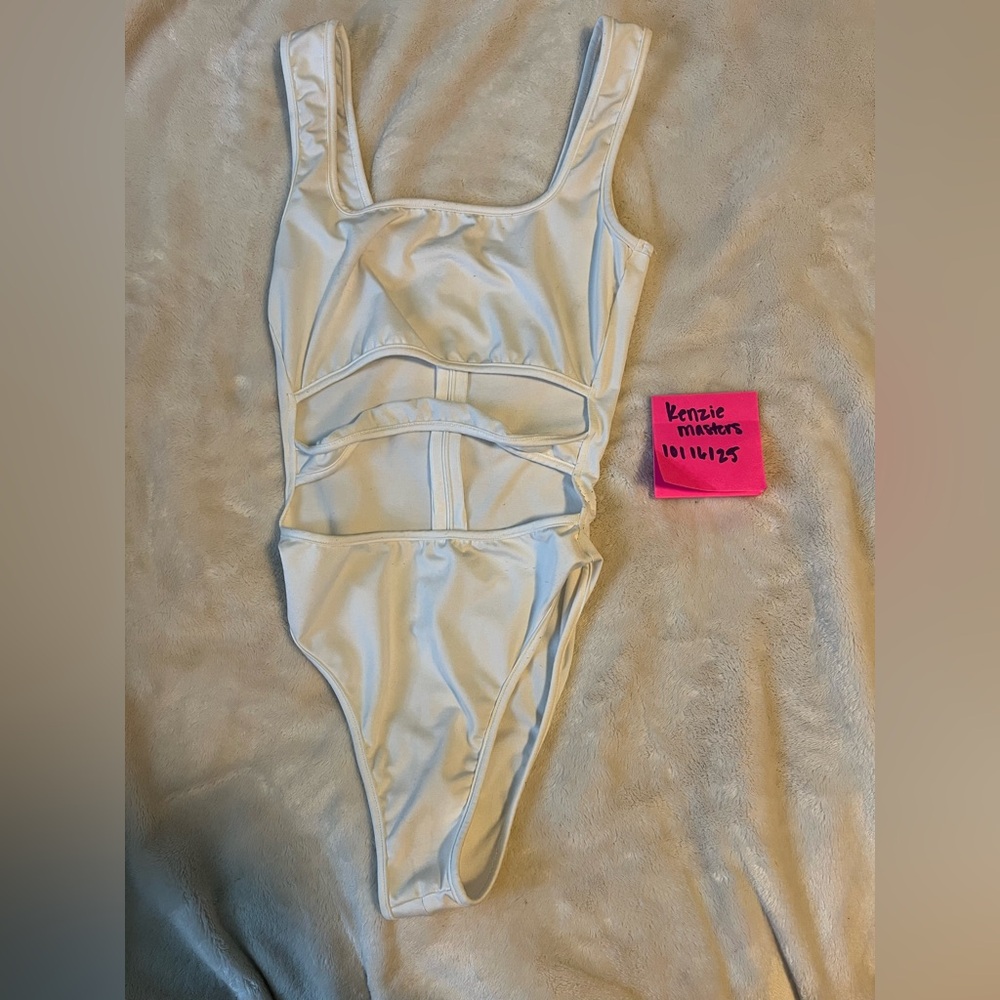 White Rave Bodysuit